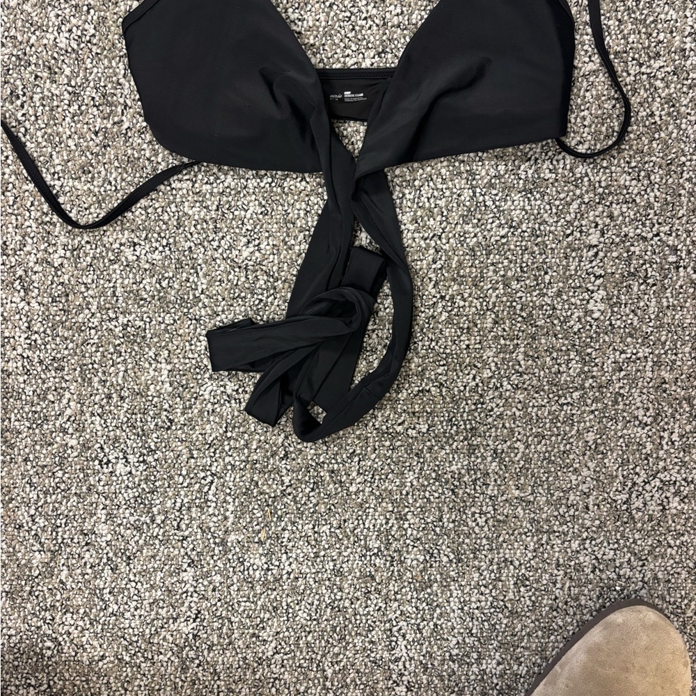 Aerie Classic Black Bikini Top